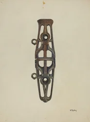 Whip Socket, c. 1937.