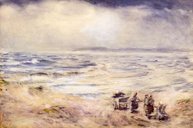 Um dia chuvoso, c.1876 (aquarela)