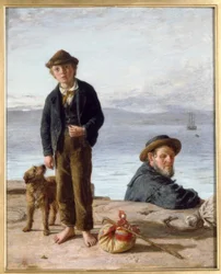 W.McTaggart, Indo para o mar - Gemälde
