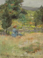 Menina em Shinnecock Hills, c.1897