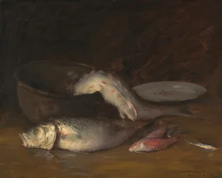 Natureza Morta com Peixes, c.1910 (óleo sobre tela)