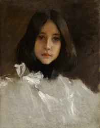 A Filha do Artista Alice, c.1899 (óleo sobre tela)