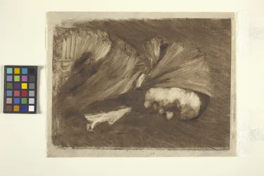 Mulher em Lenço (monoprint)