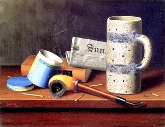 The Blue Tobacco Box