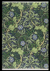 Seaweed Wallpaper Design, impresso por John Henry Dearle (1860-1932), 1901 (papel de parede)
