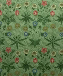 Daisy Marguerite, papel de parede impresso em bloco, 1862.