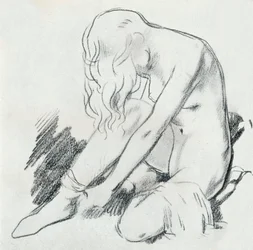 Um estudo de figuras, século 20, 1932