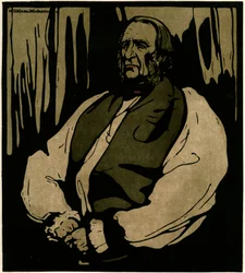 Dr Temple, O Arcebispo de Canterbury, c.1898 (chromolitho)