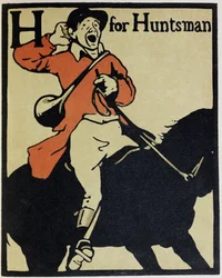 H é para Huntsman, ilustração de 