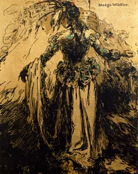 Madge Wildfire, ilustração de 