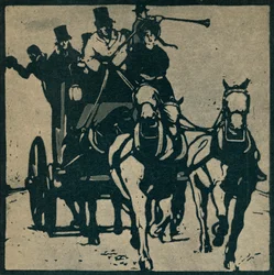 The Four-In-Hand, c1898, 1935.
