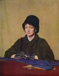 A menina com a luva esfarrapada, 1909, 1935.