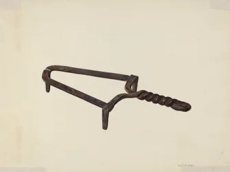 Trivet, c. 1939.