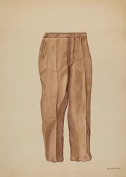 Calças, c. 1937.