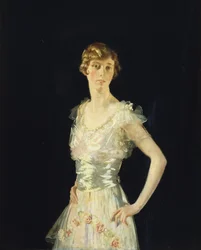 Retrato de gardênia, três quartos, 1915