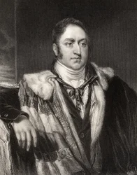 James Walter Grimston, 1.º Conde de Verulam, gravado por H. Robinson, da National Portrait Gallery, volume II, publicado em 1835