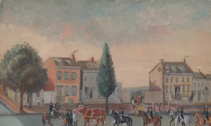 Taverna Cabeça de Touro, década de 1870.