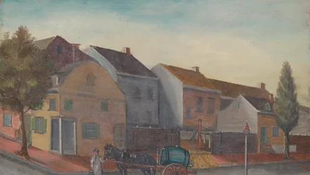 Bomba de água para chá, década de 1870.