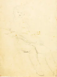 Figura masculina sentada