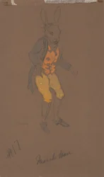 March Hare (figurino de Alice no País das Maravilhas, 1915)