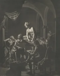 An Academy by Lamplight, 20 de Fevereiro de 1772.