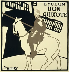 Reprodução de um cartaz publicitário 