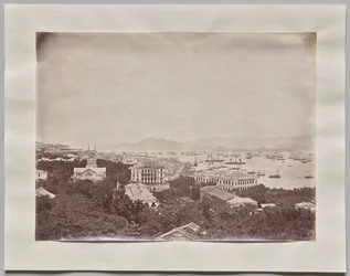 Sem título (Vista geral de Hong Kong a partir do Scandal Point, olhando para o oeste)
