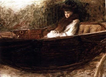 Senhora em um Landau