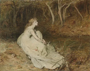 Ophelia, c.1874 (óleo sobre tela)