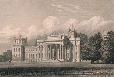 Blenheim, vista do sudeste, Oxfordshire, 1831.