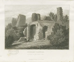 Dudley Castle - The Keep: engraving, nd [c1831] (imprimir)
