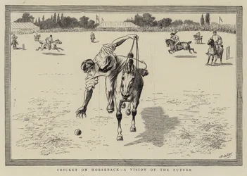 Cricket a cavalo, uma visão do futuro