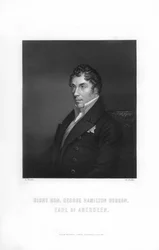 George Hamilton-Gordon, Primeiro Ministro do Reino Unido, 1893.