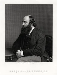 Robert Arthur Talbot Gascoyne-Cecil, terceiro marquês de Salisbury, estadista britânico, século XIX