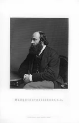 Robert Gascoyne-Cecil, 3º Marquês de Salisbury, estadista britânico e Primeiro Ministro, 1893.