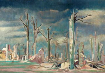 Avenida de Bourlon, Frente Ocidental (óleo sobre tela)
