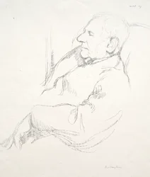 Sir Francis Seymour Haden Adormecido, 1897.