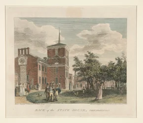 Atrás da State House, Filadélfia
