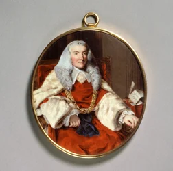 Retrato de Sir William Murray, 1º Conde de Mansfield, século XVIII