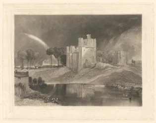 Castelo de Brougham, perto da Junção dos Rios Eamont e Lowther