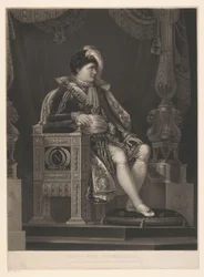 Portret de Napoleão Bonaparte Napoleão Buonaparte (título no objeto)