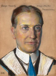 George Parmley Day, BA 1897, Tesoureiro da Universidade de Yale. 1910-