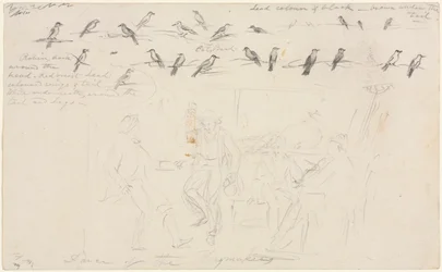 Dança dos Haymakers, c. 1845
