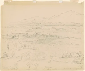 Vale com rio e montanhas
