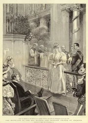 O Casamento do Duque D&39;Aosta e a Princesa Helene de Orleans