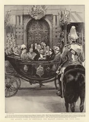 Visita da Rainha a Sheffield, Sua Majestade, Abrindo a Câmara Municipal