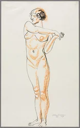 Nu feminino