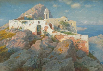 Santa Maria a Cetrella, Anacapri, c.1892 (aquarela e guache sobre grafite)