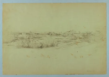 Estudo da paisagem, Ostia, Itália