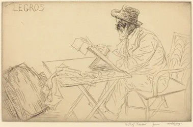 Desenho de Alphonse Legros